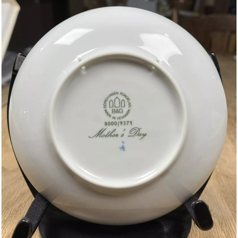 Bing & Grondahl Mother's Day Plates 1971 & 1972 Porcelain