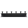 Wall Mounted Hook Space Aluminum Wall Clothes Pegs with 6