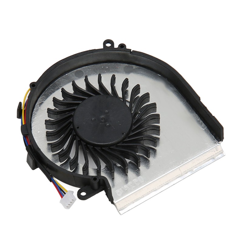 Cooling Fan 4 Pin Aluminum Alloy ABS Easy Replaceable Laptop