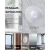 Pawfly 10 Pack Clear Suction Cups 4.5 cm PVC Plastic