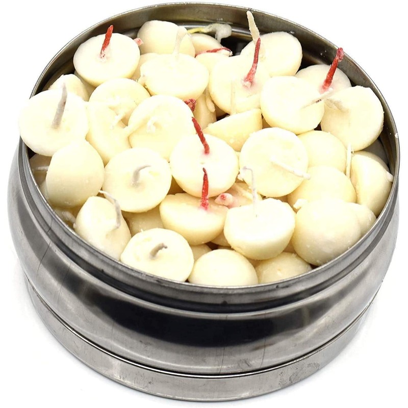 Pure Cow Ghee Wicks (Pack of 100 Pcs) in Steel
