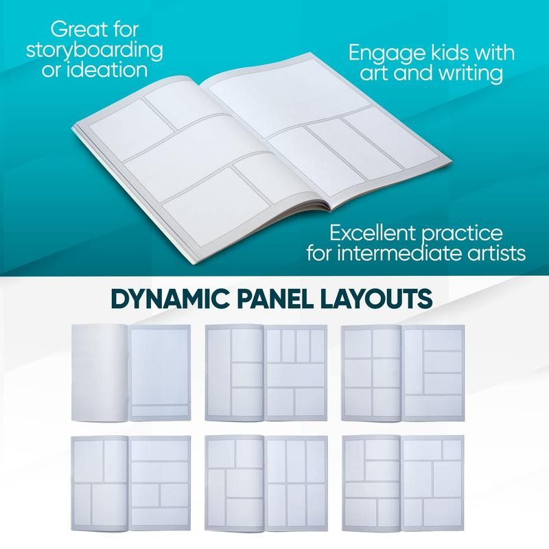 Koala Tools - Blank Comic Book, Draw-It-Yourself Comic Sketch Book