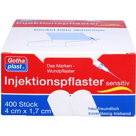 GOTHAPLAST Sensitive Injection Pads 1.7 x 4 cm Pack of 400