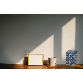 Teemando Nessie Tin 100 g Square with Pull-On Lid 9.8 x 6.5 x 6.5 cm