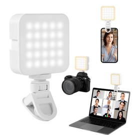 Romon Video Light RGB, Selfie Light 97 LED Video Light, 3000K-6500K with Cold Shoe, CRI 95+, Portable Camera Light for Macro Shooting, Product Photography and YouTube Vlogs