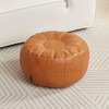 Louis Donné Unstuffed Pouf Ottoman Foot Rest Cover Only Storage