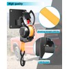 Dual-Pivot Retractable Truck Bed Ratchet Straps for Nissan Frontier, Multi-Angle