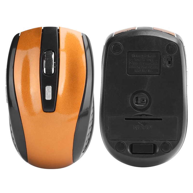 2.4G Office Mouse, Wireless Mouse Slim Silent Mouse with USB
