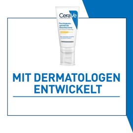 CeraVe Feuchtigkeitscreme für das Gesicht mit LSF 50, Creme für trockene bis sehr trockene Haut, Tagescreme mit Hyaluron und 3 essenziellen Ceramiden, 52 ml