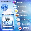 NutraPro Thick Hair Growth Formula-Anti Hair Loss DHT Blocker Stimulates