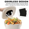 Compost Bin, LALASTAR Compost Bin Kitchen Counter with Lid, Made