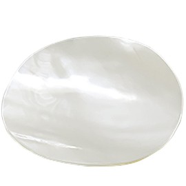 Yamako Shell Round Plate, Pearl 21599
