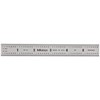 Mitutoyo 182-101, Steel Rule, 6" (4R), (1/8, 1/16, 1/32, 1/64"),