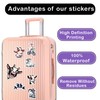 WESILY Pack 50 PCS Cute Goat Stickers Cartoon Animal Waterproof