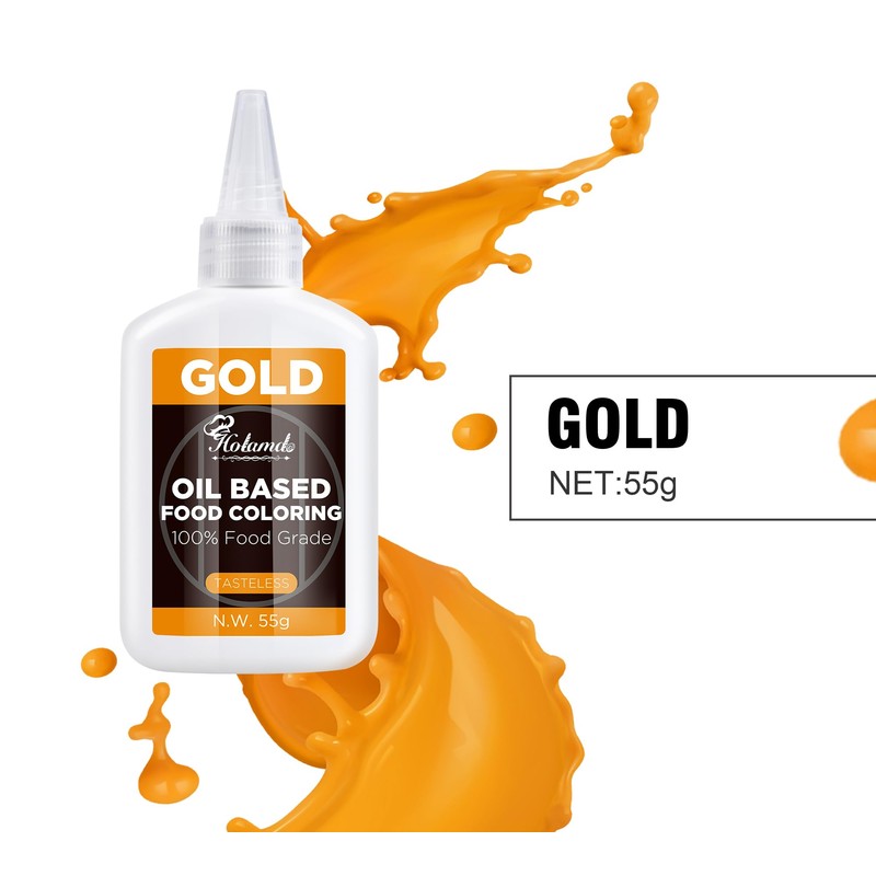 food coloring Oil based Gold, 55g