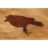 Dewoga Edelrost birds with screw for screwing in wood, 4