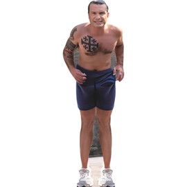 Wet Paint H38258 Pete Hegseth Shirtless Tattoos Cardboard Cutout Standee Standup