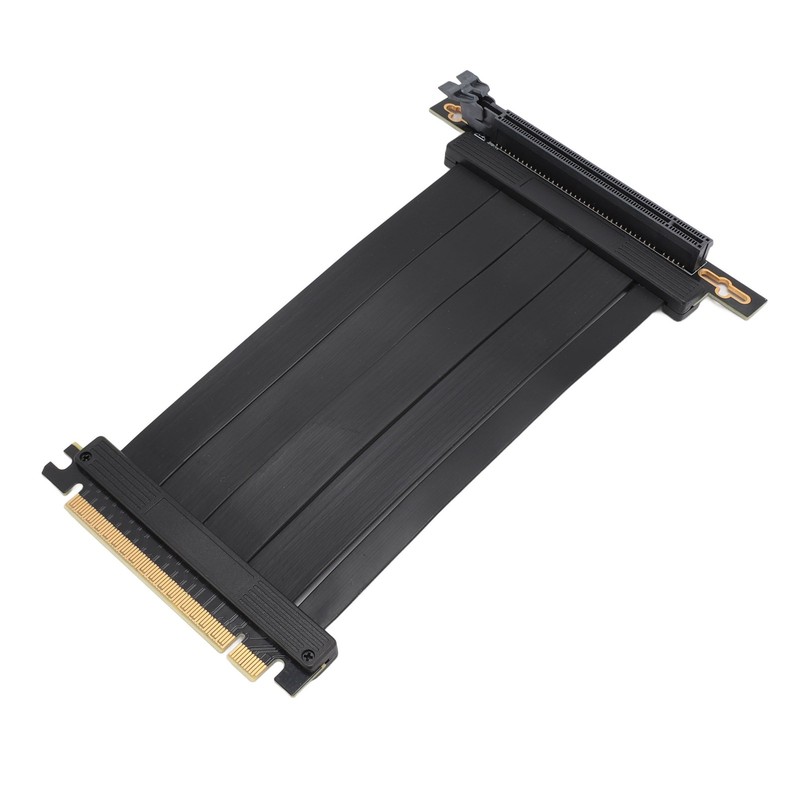 PCIE 4.0 X16 Extender 90 Degree 26GB/s 5.9 Inch Shielded