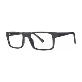 Fighter Men's Eyeglasses - Modern Collection Frames - Black 52-20-140
