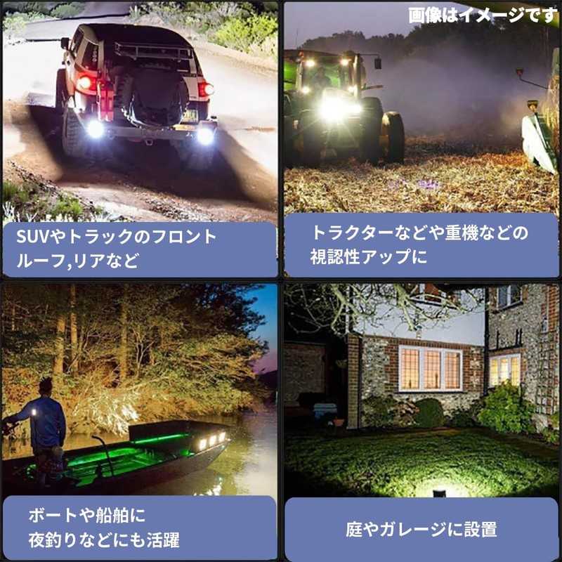 Wellvie Classy LED Front Warning Light 12V 24V Compatible Strobe