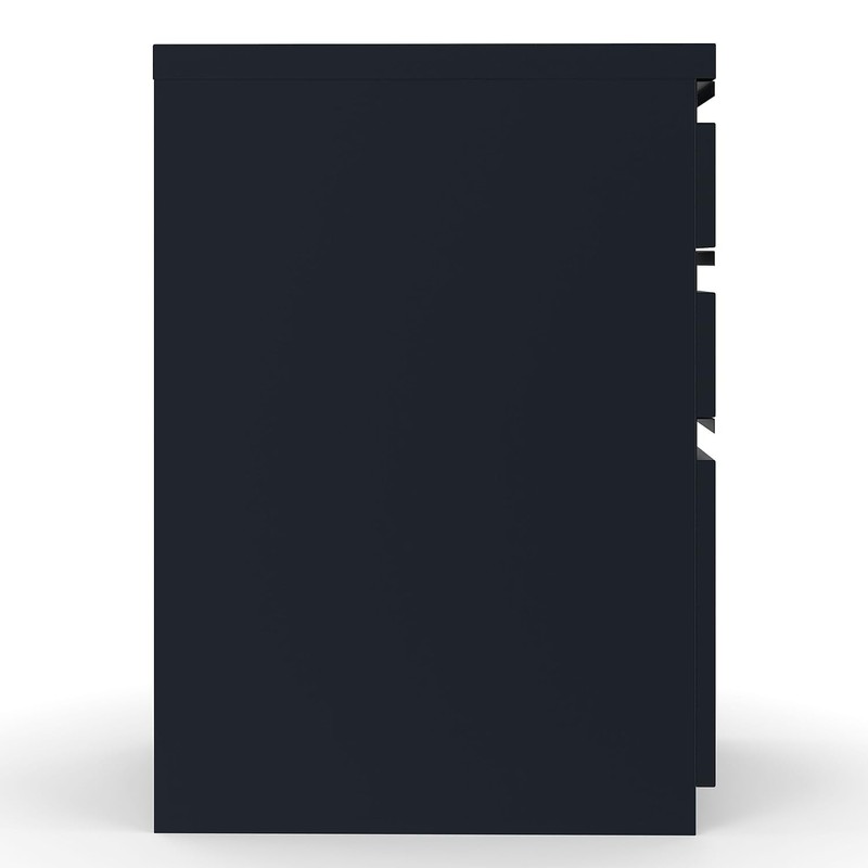 STAPLES 3-Drawer Vertical File Cabinet, Letter Size Documents, Lockable, 19.88"