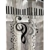 Pamper Yourself Now Piano Design and Musical Notes Ladies Thin