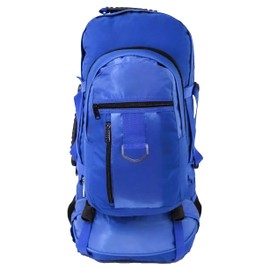 Sterling Sports Extra Large Hiking Camping 80L+20L Detachable Small Backpack - Quick Dry Rucksack for School, Hiking or Camping Accessories Travel Gifts For Women & Men (Blue)