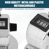 VGEBY1 Hand Tally Counter, Mini Metal 4 Digit Number Handheld