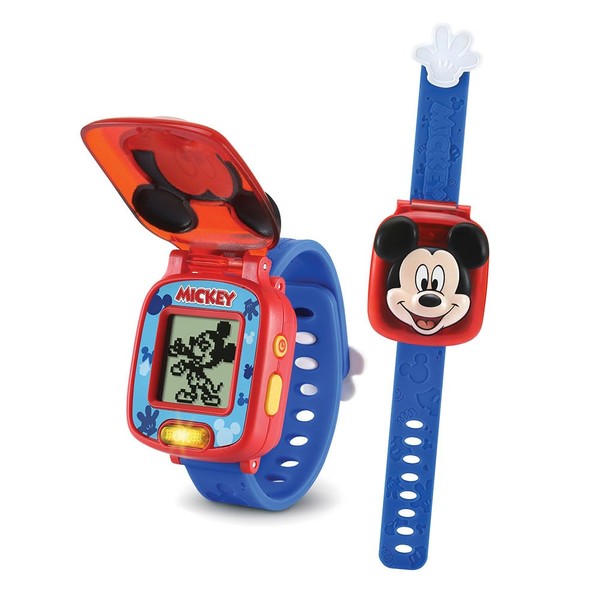 VTech - Mickey Mouse Children's Interactive Digital Watch Toy - 3 to 7 Years - French Version