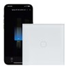 WLAN Smart Light Switch, WiFi Smart Touch Light Switch Flush-Mounted