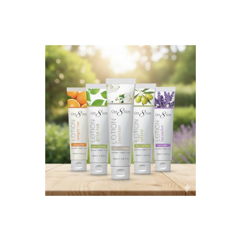 Cre8tion Premium Hand and Body Lotion, Made in Korea (Sample