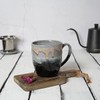 Bosmarlin Ceramic Tea Cup with Infuser and Lid, 16 Oz,