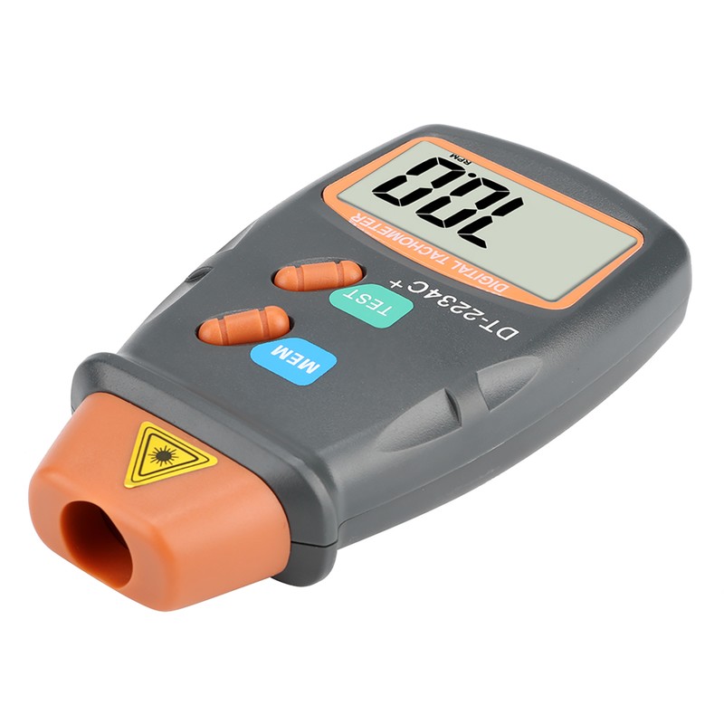 Digital Handheld Laser Tachometer Non Contact RPM Tester Speed Meter
