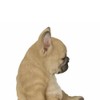 French Bulldog Statue Dog Figurine Resin Ornament Garden Decor Home