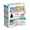 Neilmed's Sinus Rinse, Pediatric, Complete Saline Nasal Rinse Kit 60