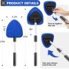 YAKATOTUO Windshield Cleaning Tool, 23-inch Extendable Handle Car Window Cleaner