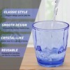 Ulable Plastic Glassware Tumbler Dishwasher Safe, Set of 4 Unbreakable