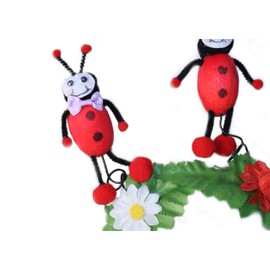 KarnevalsTeufel Sweet Wabbles Headband in 4 Different Motifs Carnival Theme Party Accessory (Beetle)
