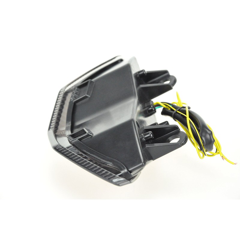 TOPZONE LED Brake Taillight Integrated Turn Signal For Kawasaki 2010-2014
