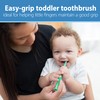 Dr. Brown's Baby and Toddler Toothbrush, Crocodile 1-Pack, 1-4 Years