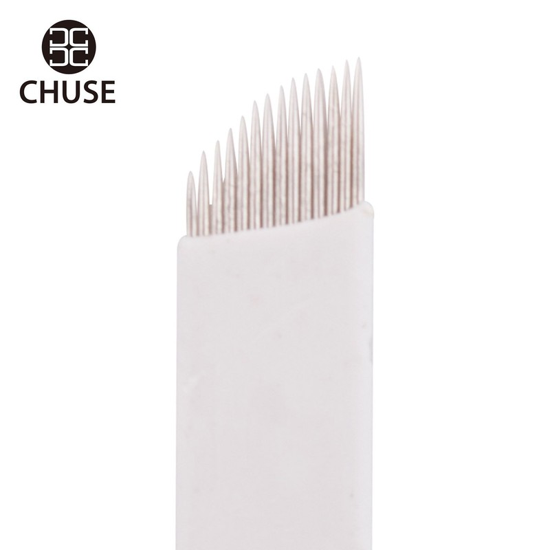 Chuse Tattooing Micro Eyebrow – Long-lasting Verfassungs Needles Manual Blades Chuse Beauty