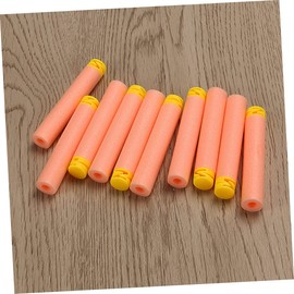 KONTONTY 100pcs Z Shape Soft for War Game Series Safe Material Design Orange Color Compatible with Original Blasters