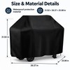 Waterproof BBQ Grill Cover for Outdoor Grills – Polyester Rain