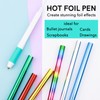 Hot Foil Roll & Hot Heated Foil Pens Set, Foil