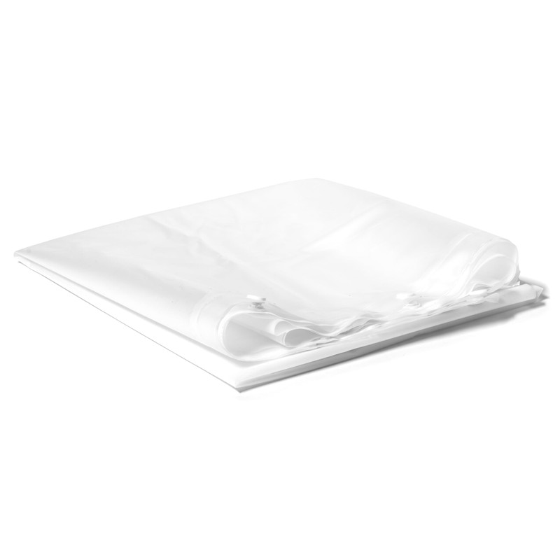 Hookless It’s A Snap! Plastic PEVA Antimicrobial Snap-in Replacement Shower