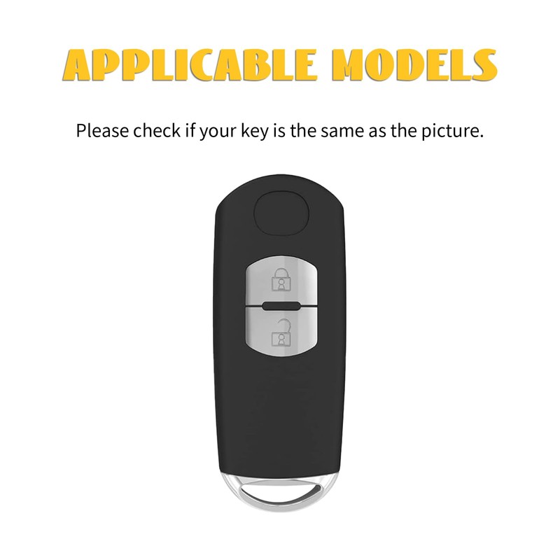 OFF WE GO Key Case for Mazda Car Key Case