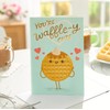 American Greetings Funny Romantic Card (Waffle-y Cute)