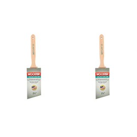 Wooster Brush 4153-2 1/2 4153-2-1/2 Ultra/Pro Extra-Firm Lindbeck Angle Sash Paintbrush, 2-1/2-Inch 2-1/2" XFirm ANG Brush, 2.5 Inch Pack of 2
