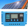 12V 24V Solar Panel Controller LCD Display Photovoltaic Charge Controller