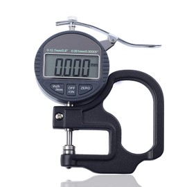 J&T JT-49-012 Measuring Instrument, Digital Thickness Gauge, Digital Thickness Measuring Instrument, Accuracy 0.0001 mm (0.001 mm), Measurement Range 0.00 - 0.04 inches (0.001 mm), Resolution: 0.000005 inches (0.001 mm), High Precision Thickness Measuring Instrument